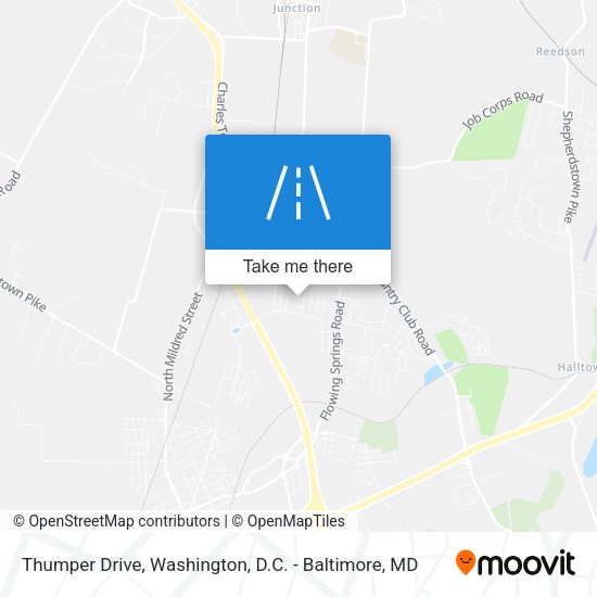 Thumper Drive map