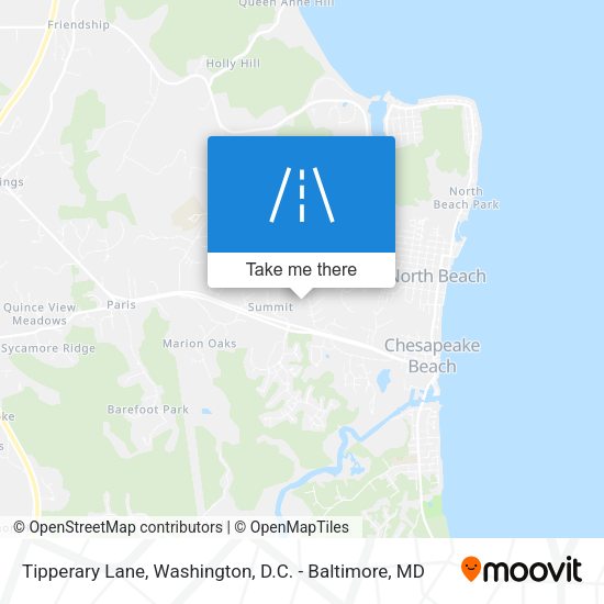 Tipperary Lane map