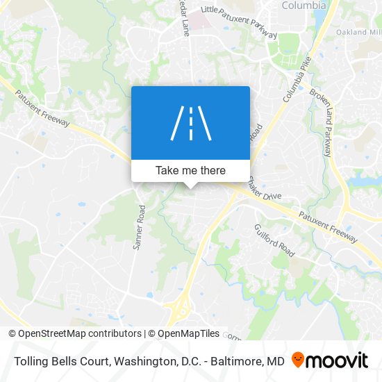 Tolling Bells Court map