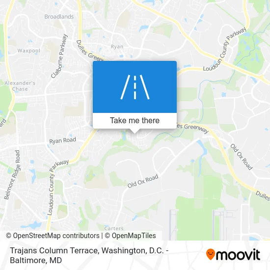 Trajans Column Terrace map