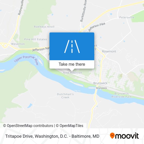 Tritapoe Drive map