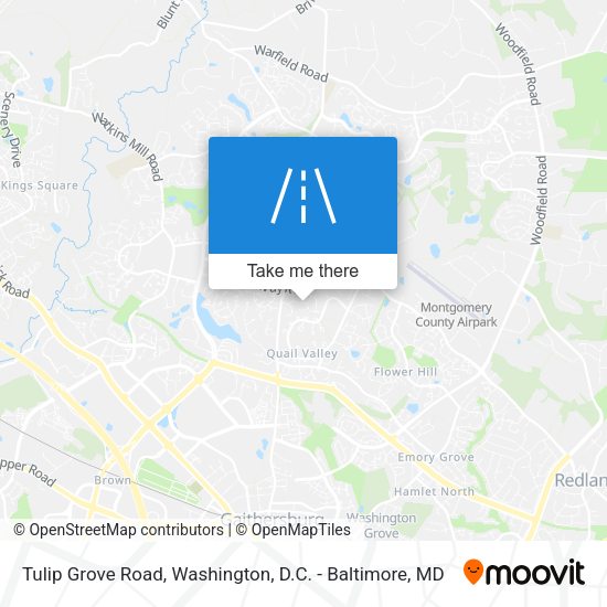 Mapa de Tulip Grove Road