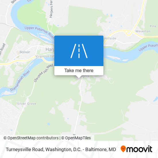 Mapa de Turneysville Road