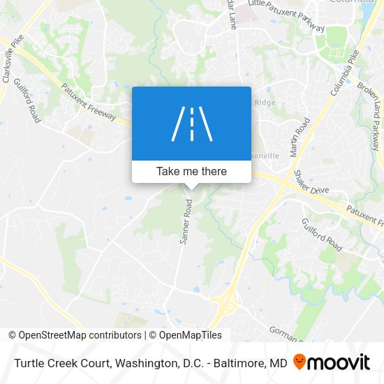 Mapa de Turtle Creek Court