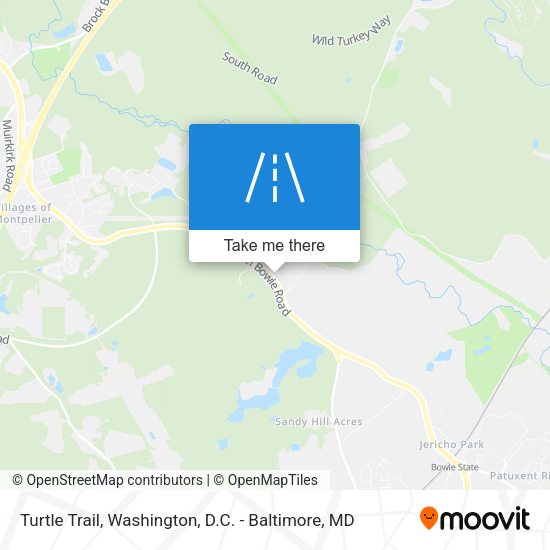 Turtle Trail map