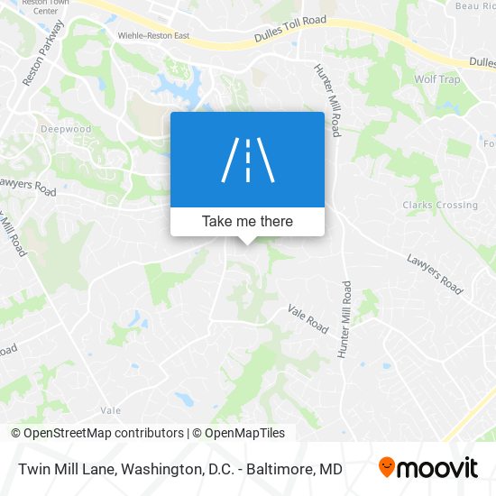 Twin Mill Lane map