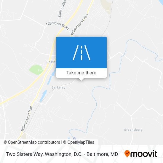 Two Sisters Way map