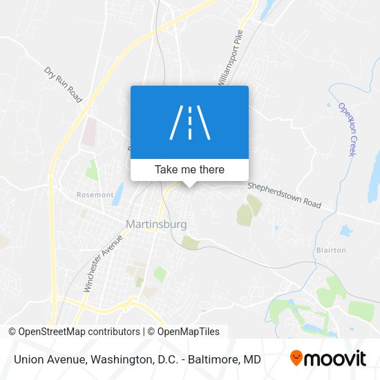Union Avenue map