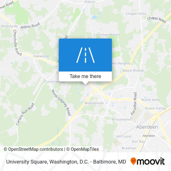 Mapa de University Square