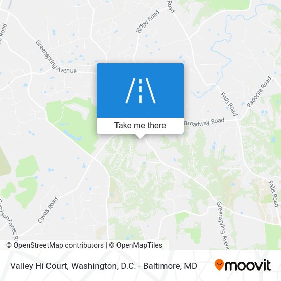 Valley Hi Court map
