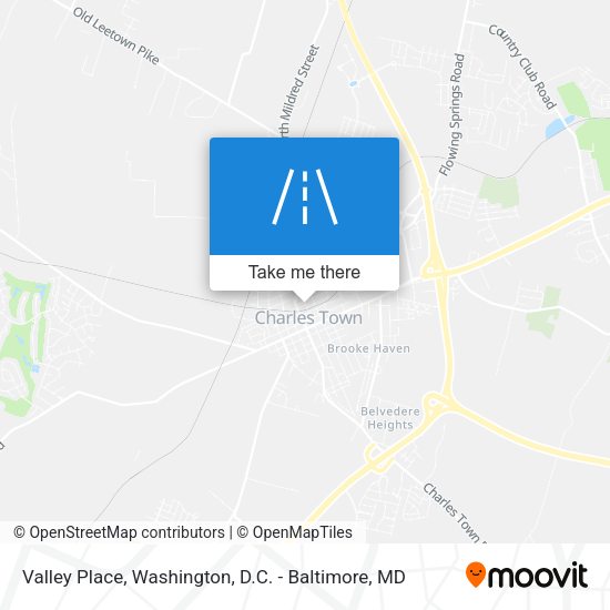 Mapa de Valley Place