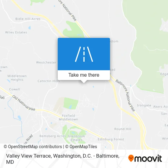 Valley View Terrace map