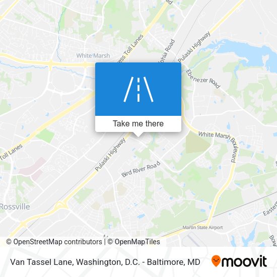 Mapa de Van Tassel Lane