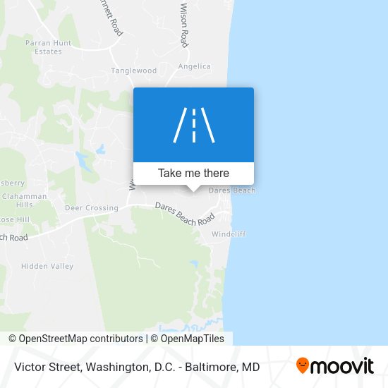 Mapa de Victor Street
