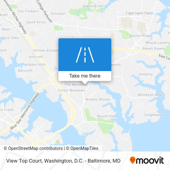 View Top Court map