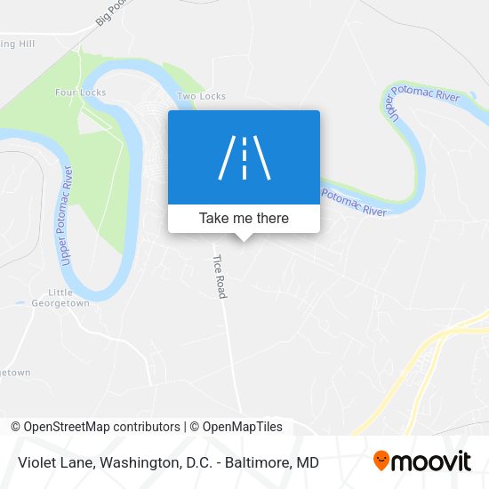 Mapa de Violet Lane