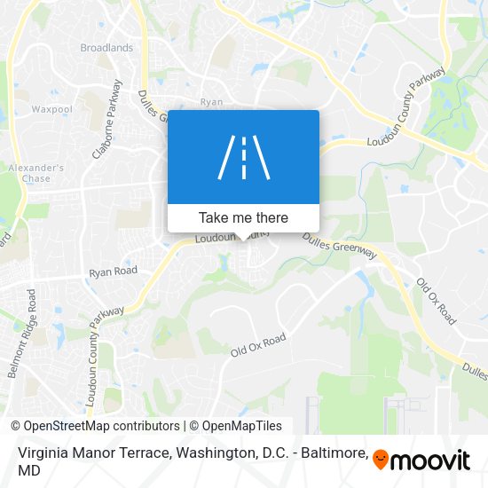 Virginia Manor Terrace map