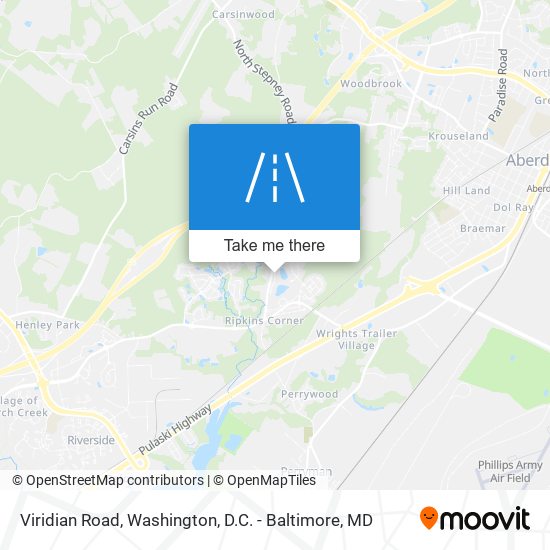Viridian Road map