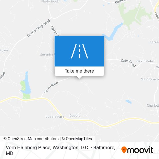Vom Hainberg Place map