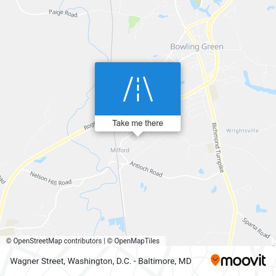Mapa de Wagner Street