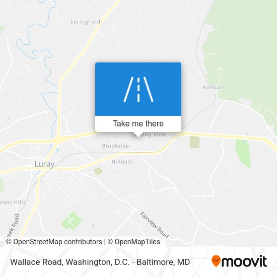 Mapa de Wallace Road