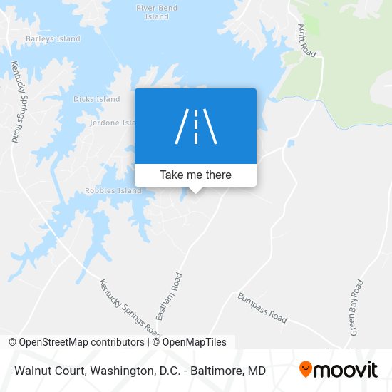 Mapa de Walnut Court