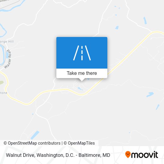 Mapa de Walnut Drive