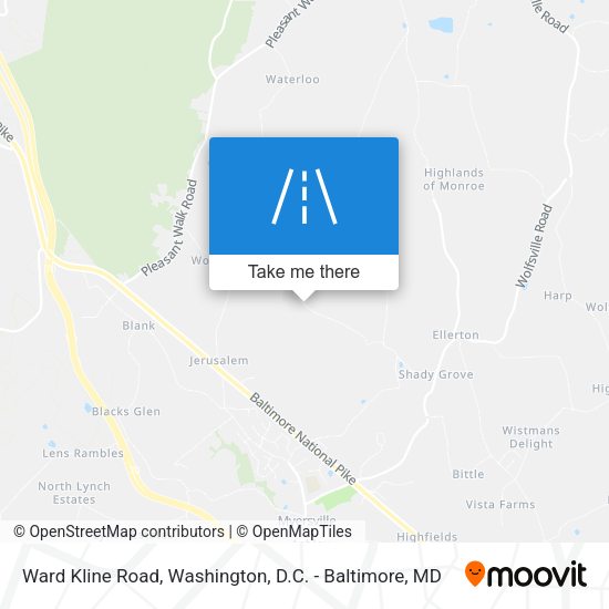 Mapa de Ward Kline Road