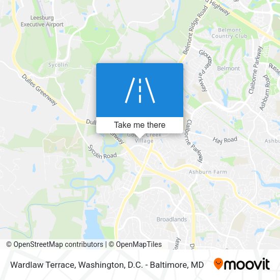 Wardlaw Terrace map