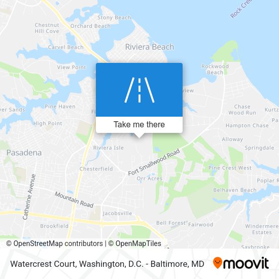 Watercrest Court map