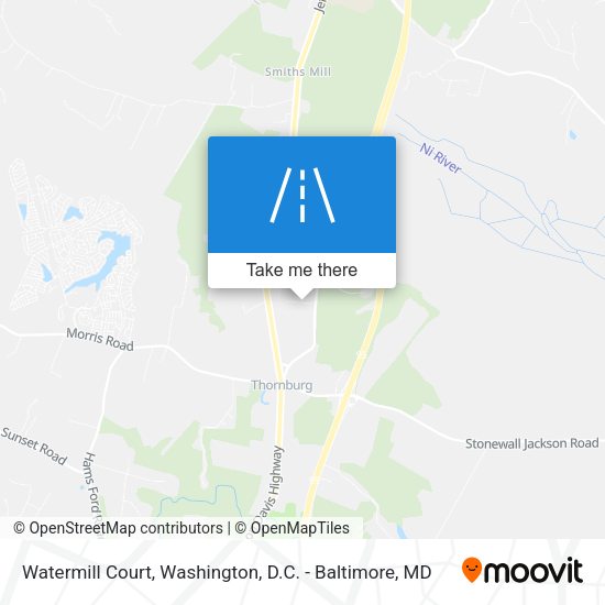 Watermill Court map