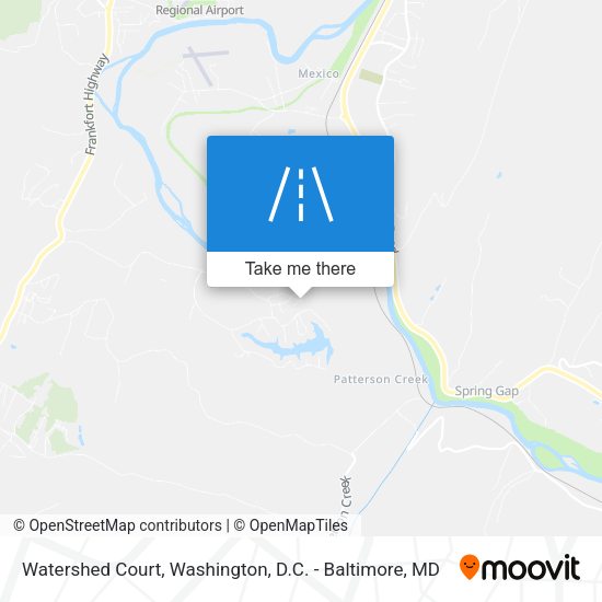 Watershed Court map