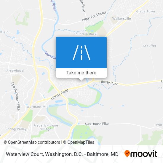 Waterview Court map