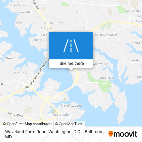 Waveland Farm Road map