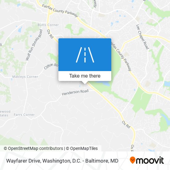 Wayfarer Drive map