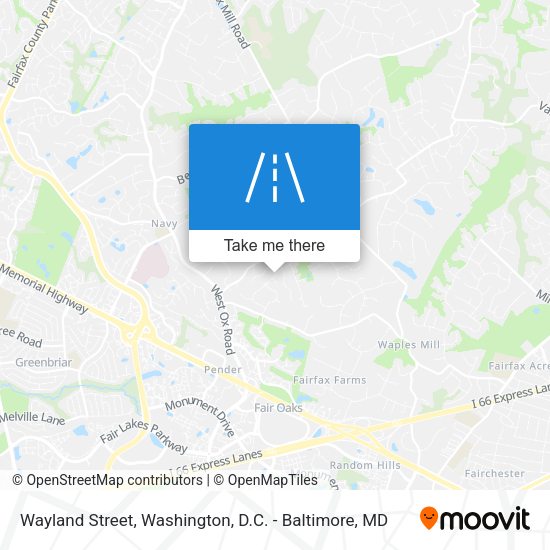 Mapa de Wayland Street