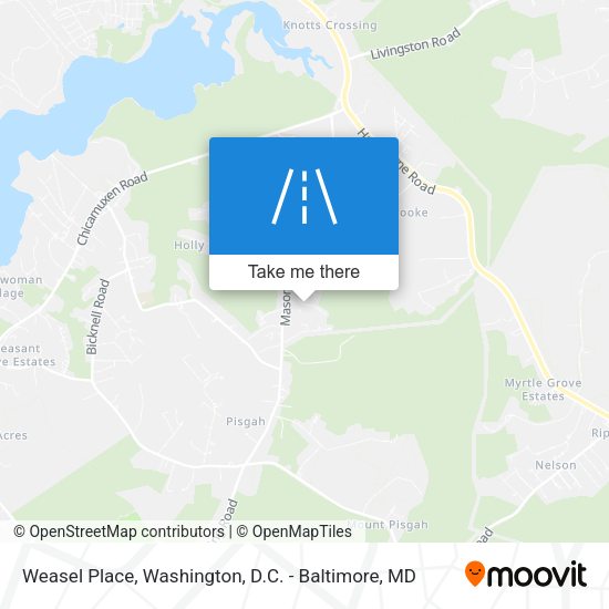 Weasel Place map