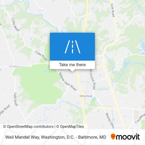 Mapa de Weil Mandel Way