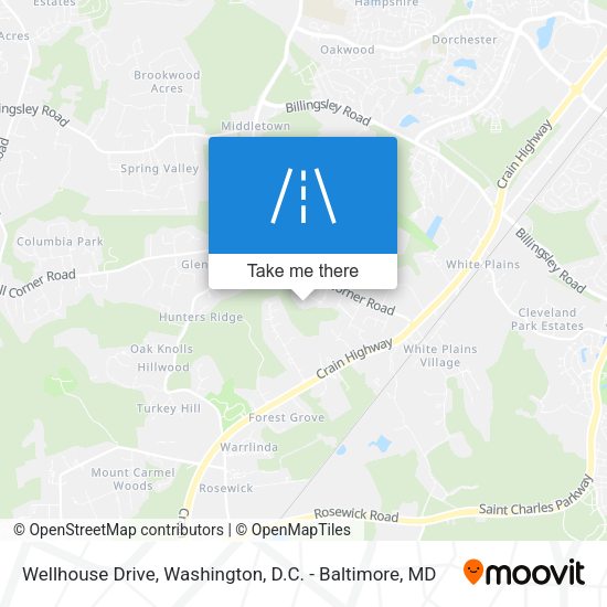 Wellhouse Drive map