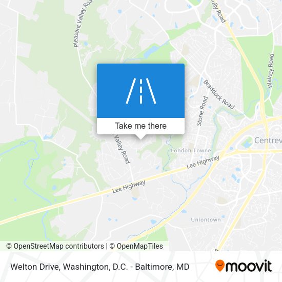 Welton Drive map