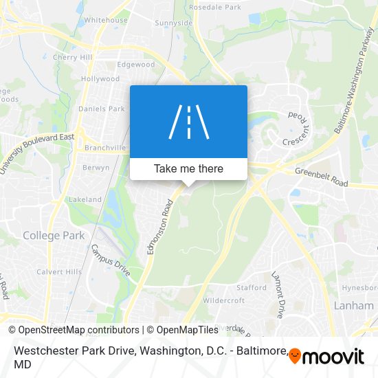 Mapa de Westchester Park Drive