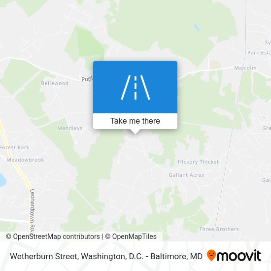 Wetherburn Street map