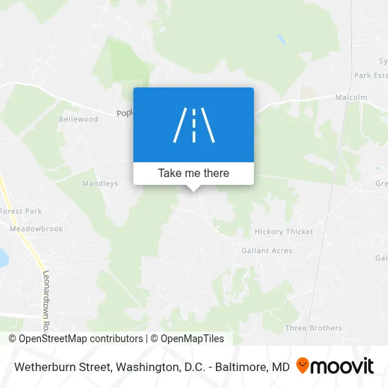 Wetherburn Street map
