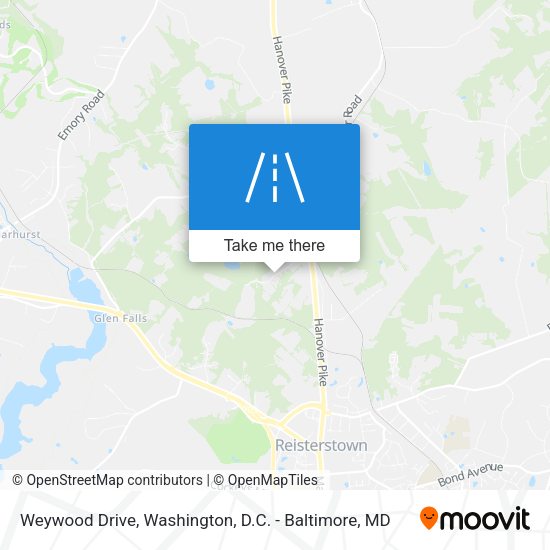 Mapa de Weywood Drive