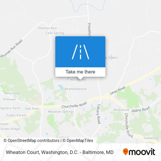Wheaton Court map