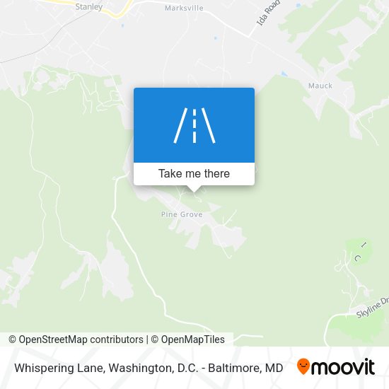 Mapa de Whispering Lane