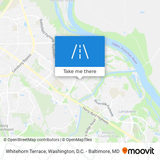 Whitehorn Terrace map