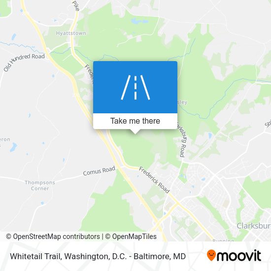Mapa de Whitetail Trail