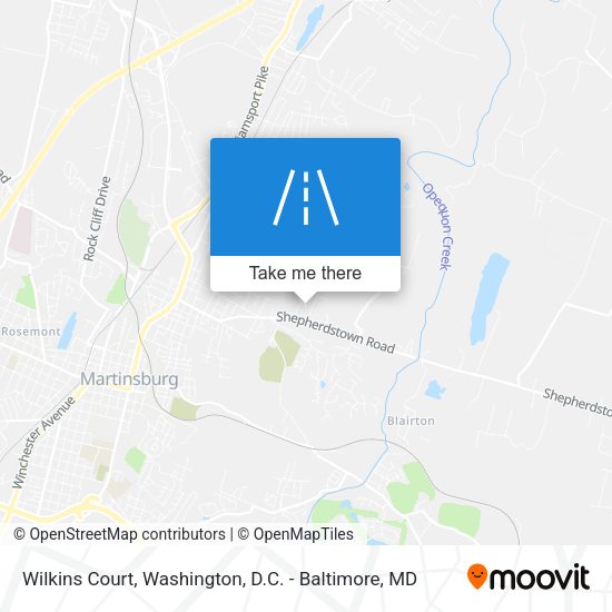 Wilkins Court map