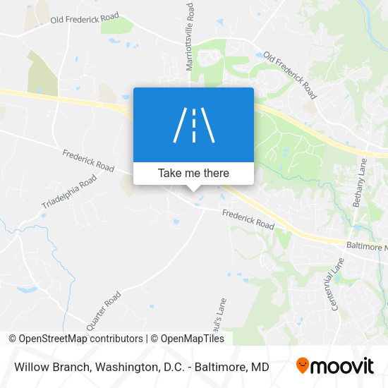 Willow Branch map